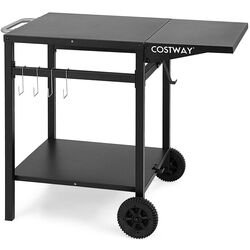Carucior de servire Costway KC55107DK (Black)
