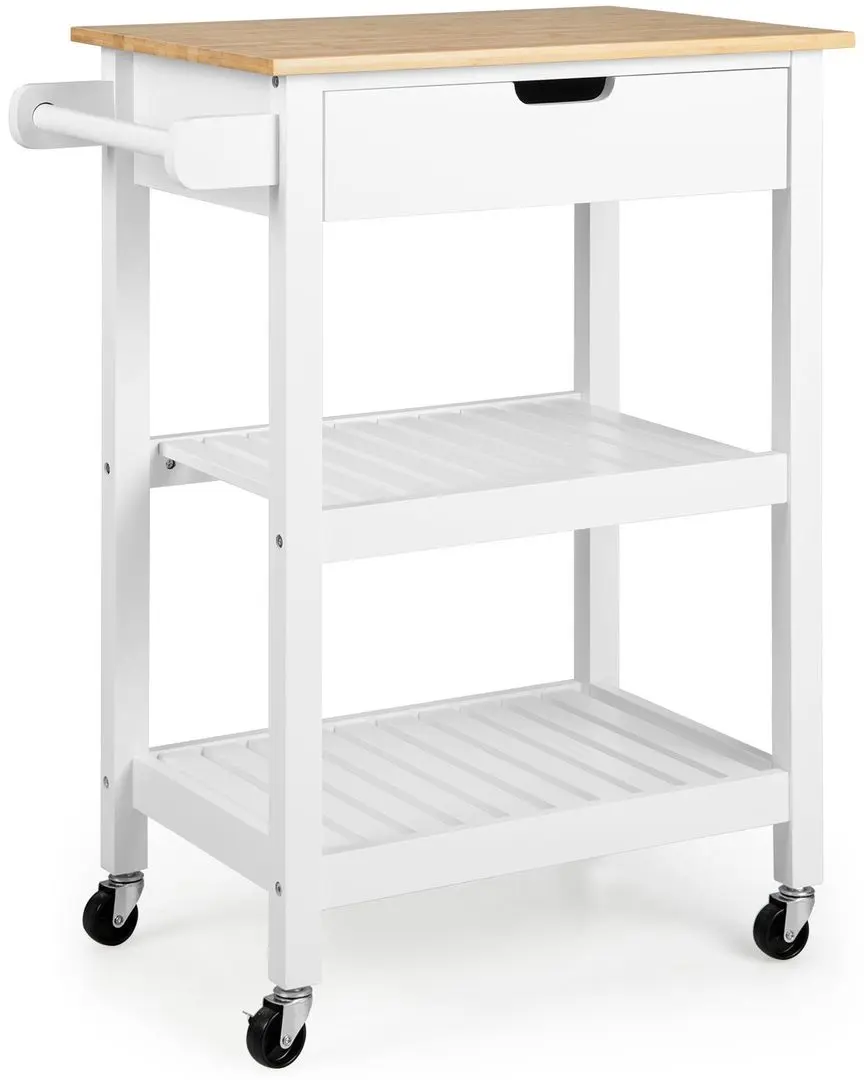 Carucior de servire Costway KC55451WH (White)