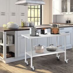 Carucior de servire Costway KC55608 (Silver) Thumb