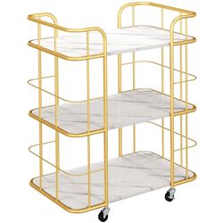 Carucior de servire Costway KC55617GD (Marble/Gold) Thumb