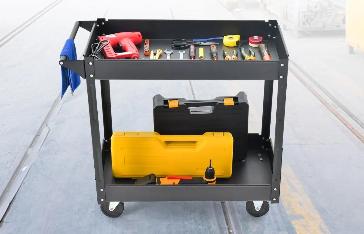 Сервировочная тележка Costway TH10053BK (Black)