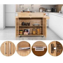 Dulap-carucior Costway KC51983NA (Wood) Thumb