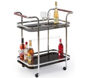 Carucior de servire Halmar Bar7 (Black/Chrome)