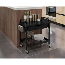 Сервировочная тележка Homcom 850-276V00BK (Black)