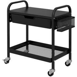 Carucior de servire Homcom 850-276V00BK (Black) Thumb