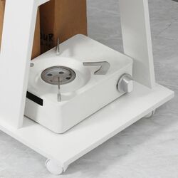 Сервировочный столик Homcom 801-292V00WT 60x38x77 cm (White) Thumb