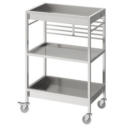 Carucior de servire Ikea Kungsfors 60x40 (Inox) Thumb