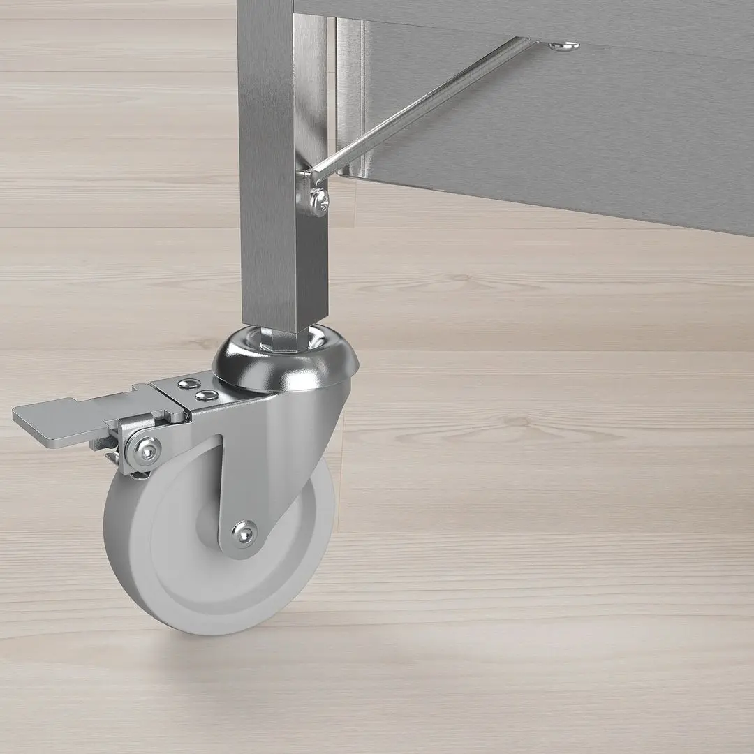 Carucior de servire Ikea Kungsfors 60x40 (Inox)