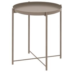 Masa servit Ikea Gladom 45x53 (Gri Inchis-Bej) Thumb