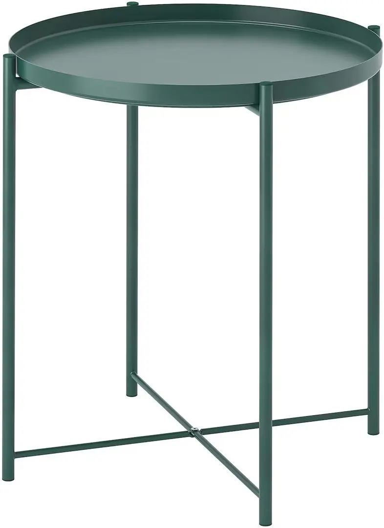 Masa de servit Ikea Gladom 45x53 (Gri inchis-verde)