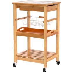 Carucior de servire Kesper 25776 (Bamboo) Thumb