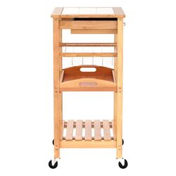 Carucior de servire Kesper 25776 (Bamboo) Thumb