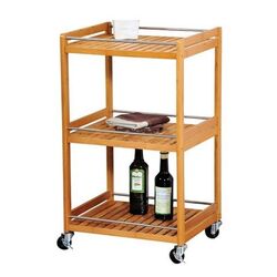 Carucior de servire Kesper 25795 (Bamboo) Thumb