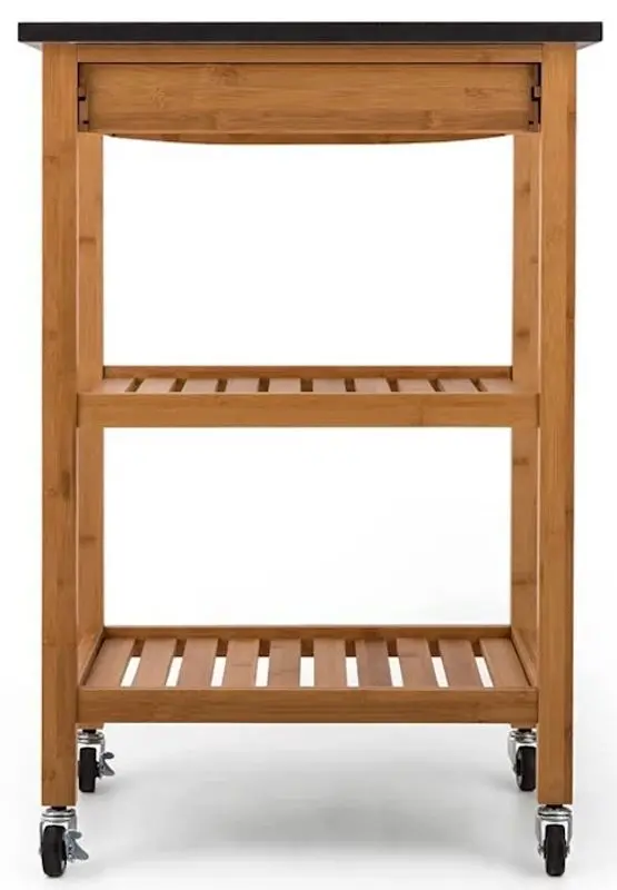 Carucior de servire Klarstein Tennessee (Natural/Black) - 3