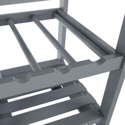 Carucior de servire Tempo Kondela Barabe (Gray/Natural) Thumb