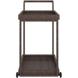 Carucior de servire VidaXL 316665 (Brown) Thumb