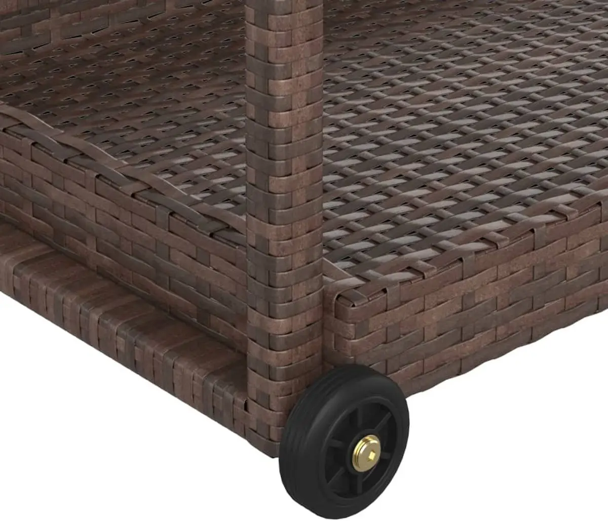 Carucior de servire VidaXL 316665 (Brown)