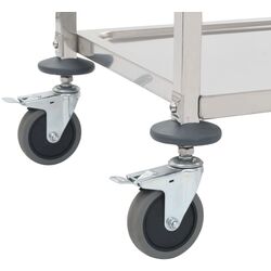 Carucior de servire VidaXL 50914 (Silver) Thumb