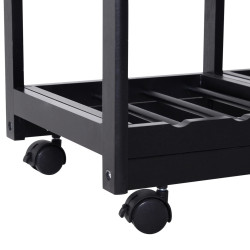 Сервировочная тележка Homcom 801-079BK (Black) Thumb