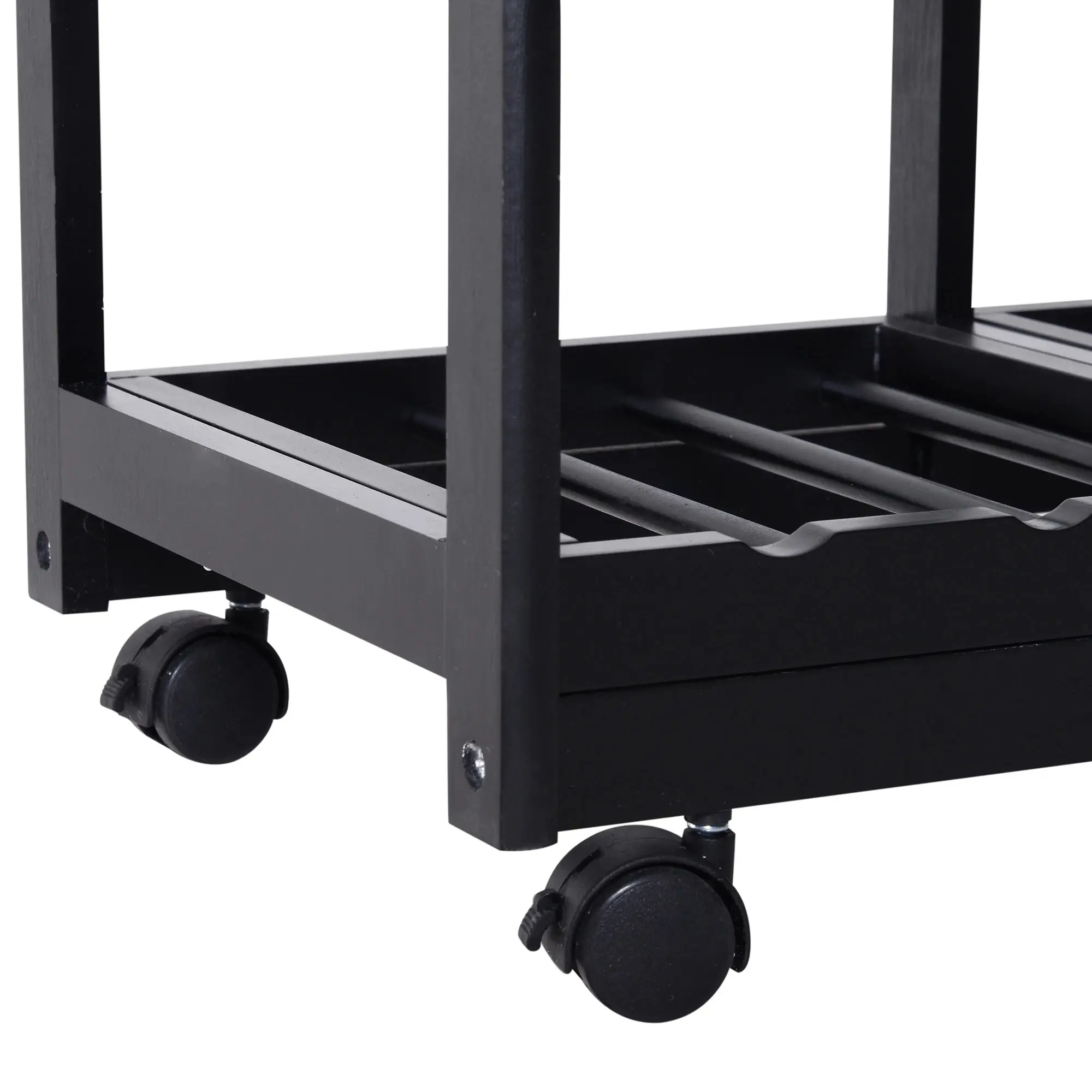 Сервировочная тележка Homcom 801-079BK (Black) - 9