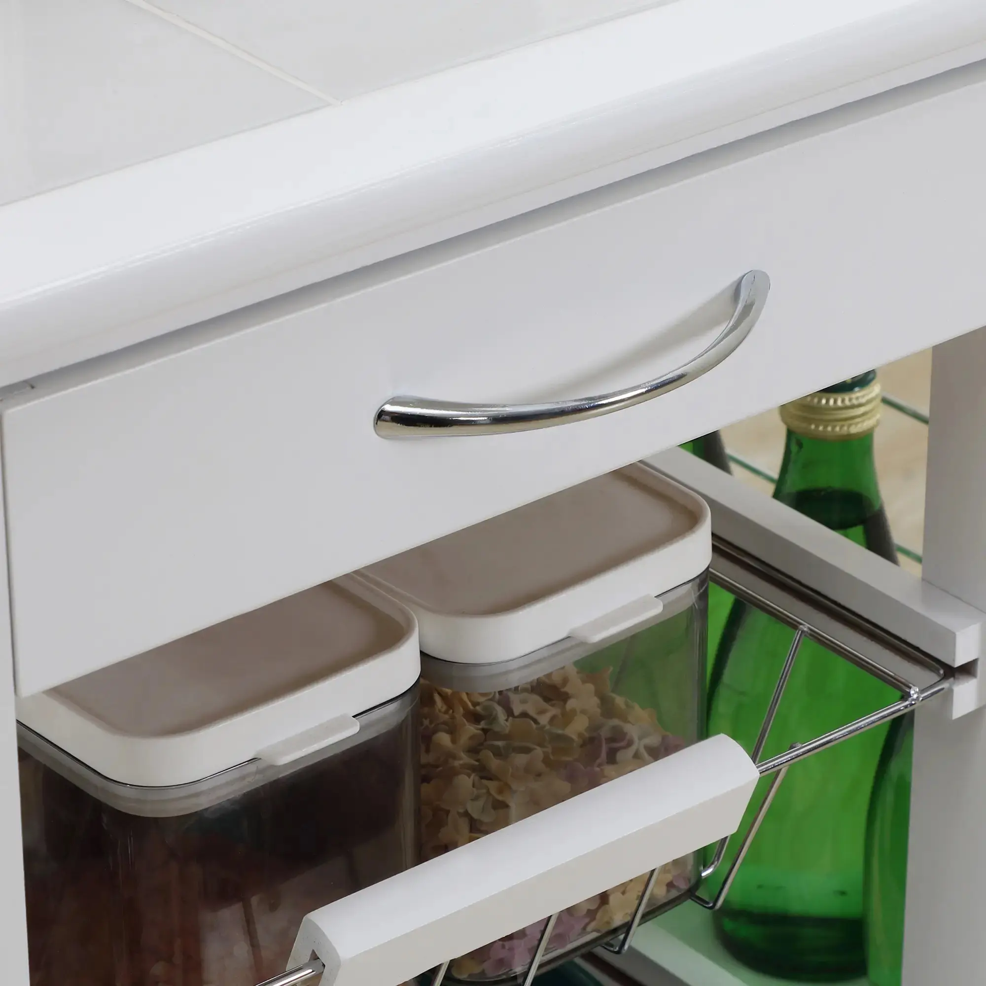 Сервировочная тележка Homcom 801-122WT (White) - 5