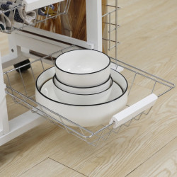 Сервировочная тележка Homcom 801-122WT (White) Thumb
