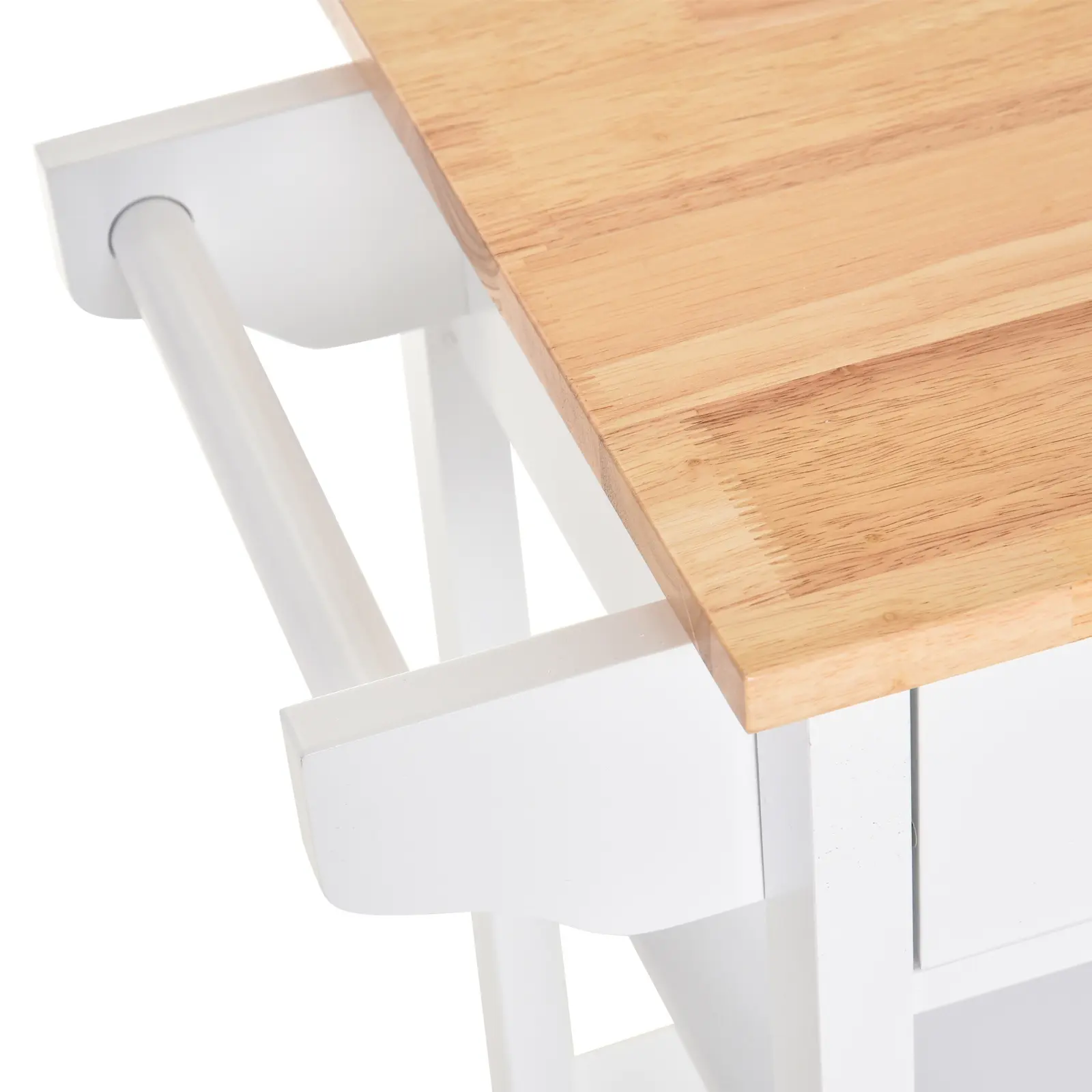 Сервировочная тележка Homcom 801-126 (White/Natural) - 4