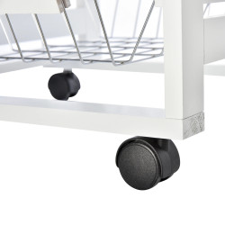 Сервировочная тележка Homcom 801-130WT (White) Thumb