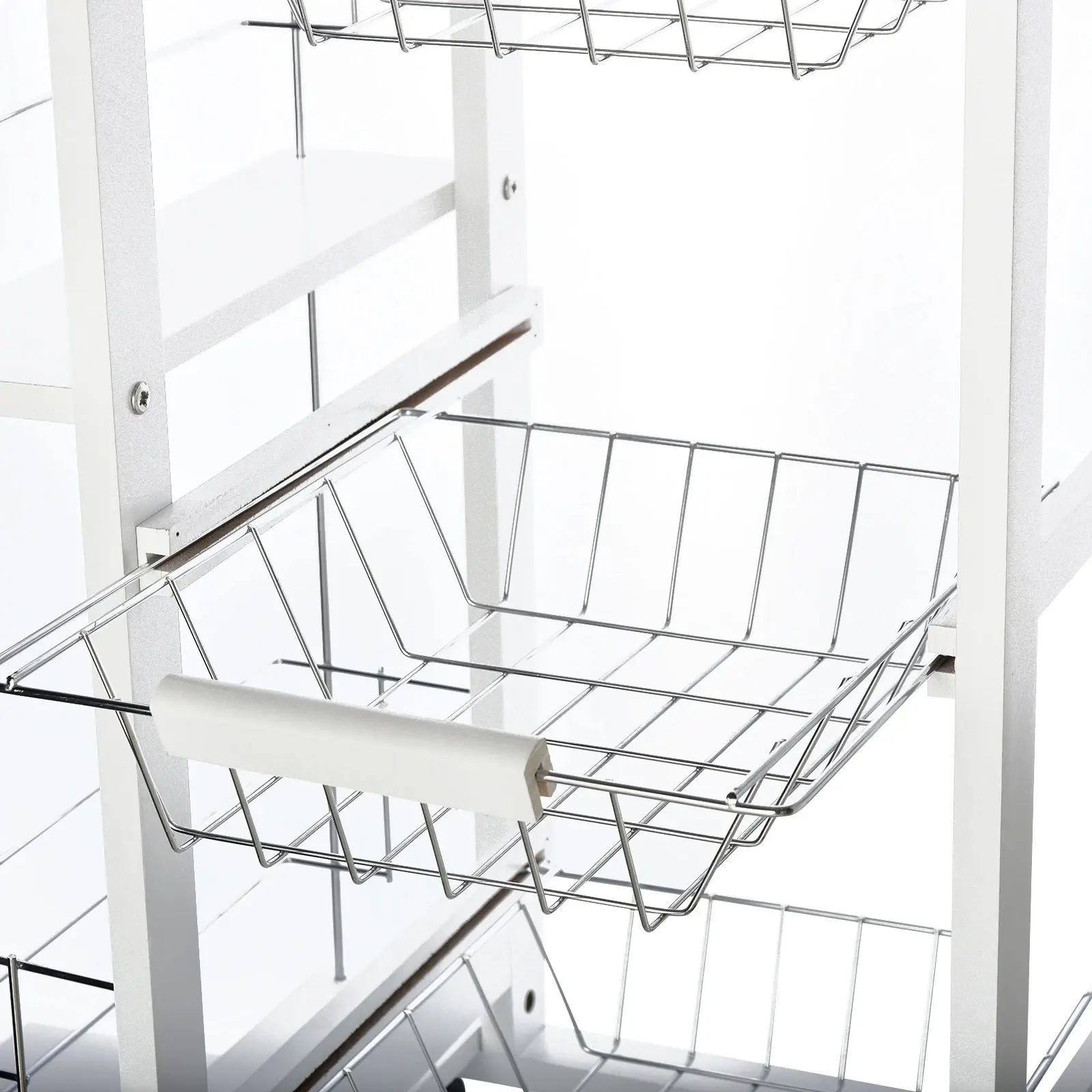 Сервировочная тележка Homcom 801-130WT (White) - 6