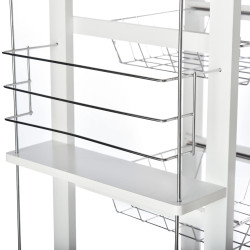 Сервировочная тележка Homcom 801-130WT (White) Thumb