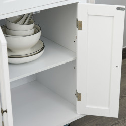 Carucior de servire Homcom 801-161WT (White) Thumb