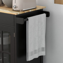 Сервировочная тележка Homcom 801-175V80BK (Black) Thumb