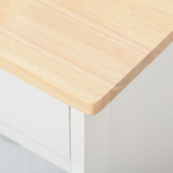 Сервировочная тележка Homcom 801-179 (White/Natural) Thumb