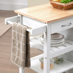 Сервировочная тележка Homcom 801-210 (White) Thumb