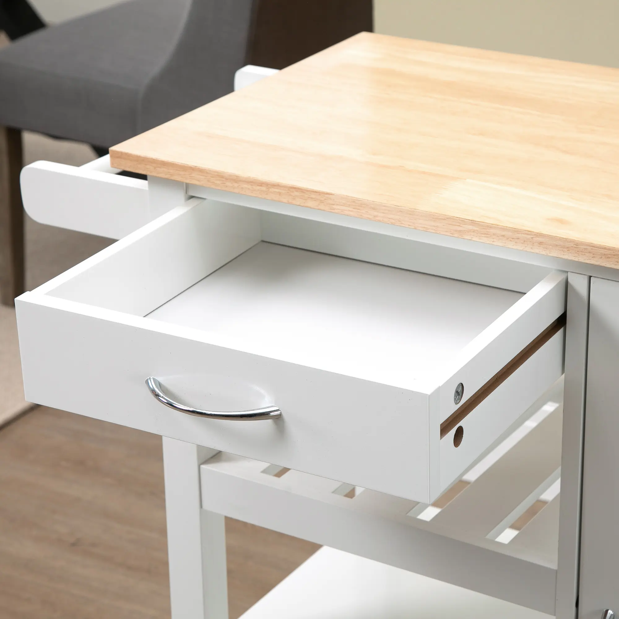 Сервировочная тележка Homcom 801-210 (White) - 6