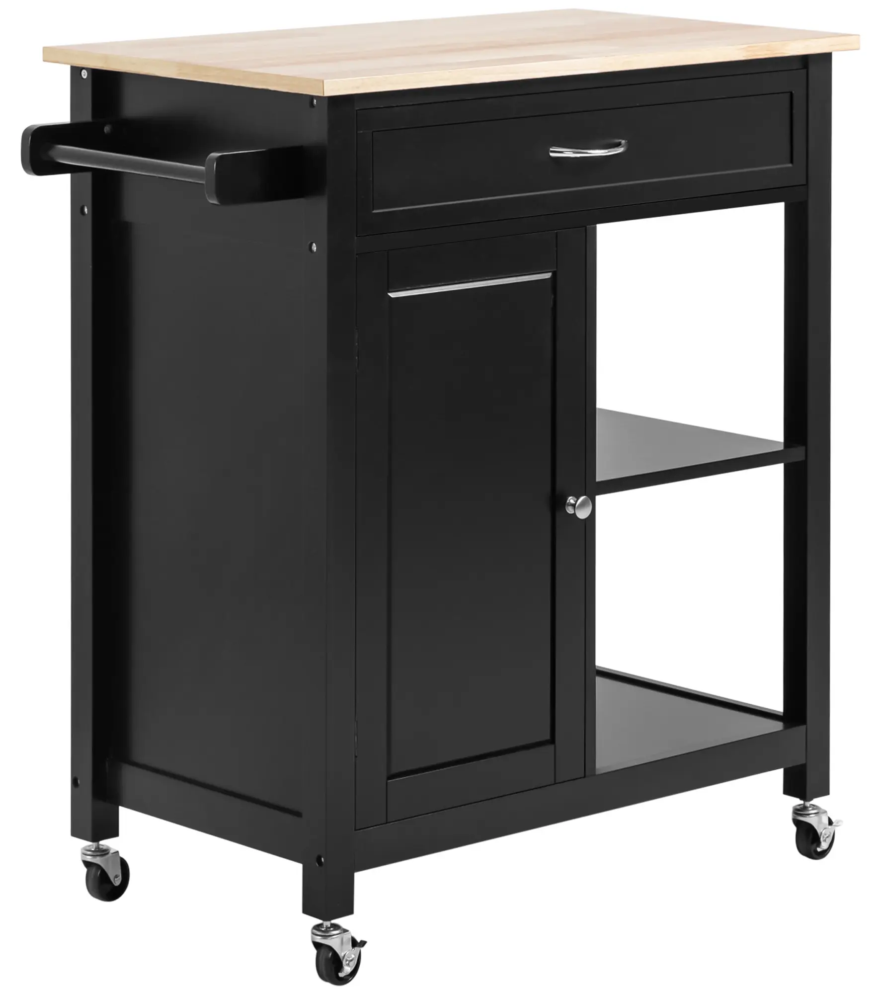 Сервировочная тележка Homcom 801-214 (Black) - 2