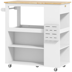 Сервировочная тележка Homcom 801-371V80WT (White) Thumb