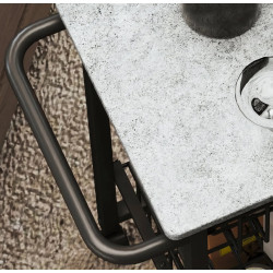 Сервировочная тележка Homcom 801-379V00LG (Black/Light Grey) Thumb