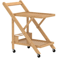 Сервировочная тележка Homcom 801-383V00ND (Natural) Thumb