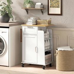 Сервировочная тележка Homcom 801-415V00WT (White) Thumb