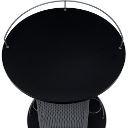 Стол сервировочный Tempo Kondela Aladar New (Black/Silver) Thumb