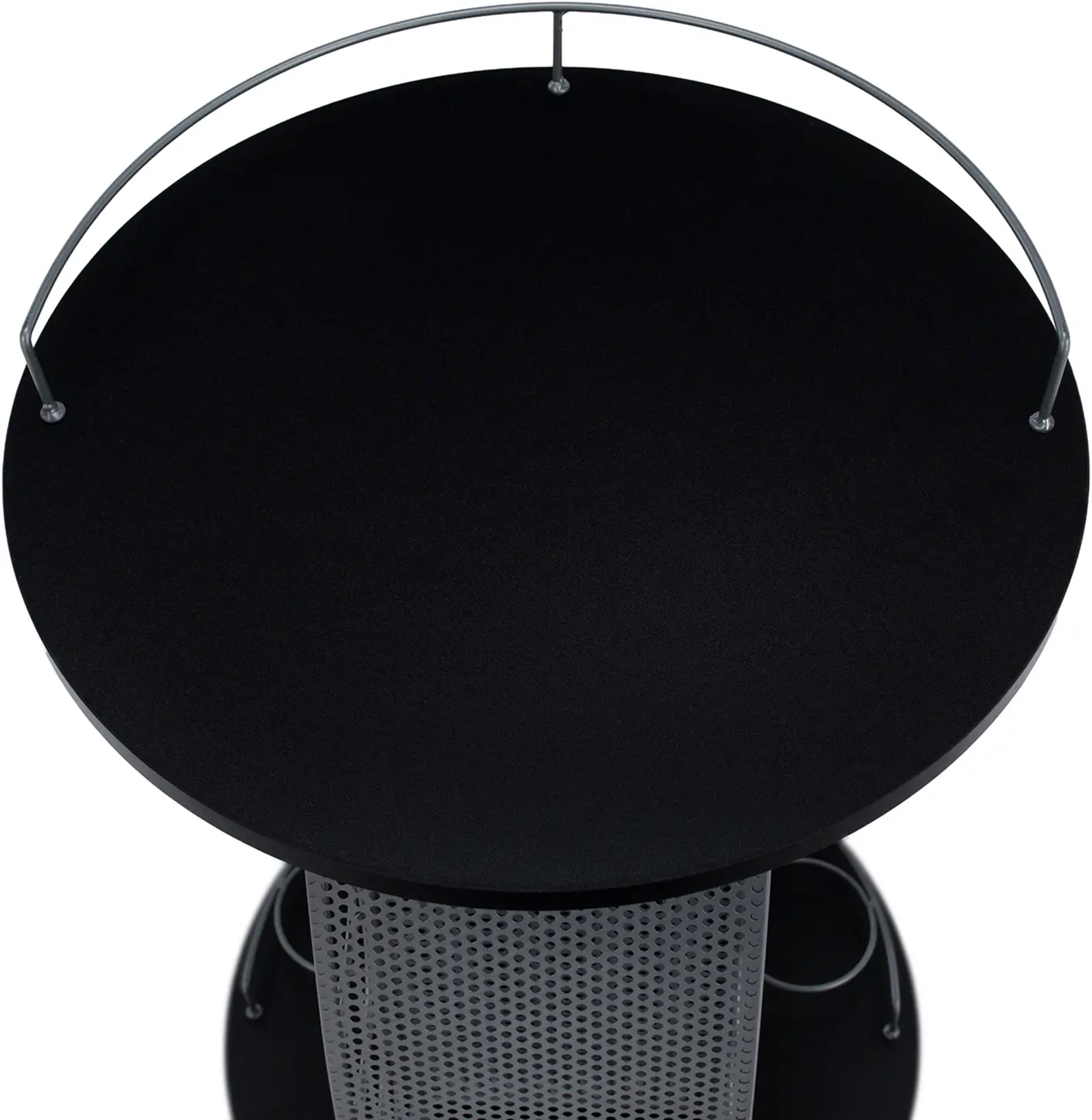 Стол сервировочный Tempo Kondela Aladar New (Black/Silver) - 5