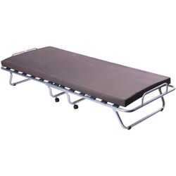 Pat pliant AMF Klassik 190x80 Dark Brown (cu saltea)