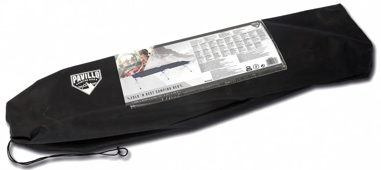 Pat pliant Bestway Fold 'N Rest 68065 (Black)