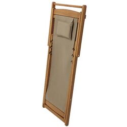 Шезлонг Blooma Chilean (Wood/Grey) Thumb