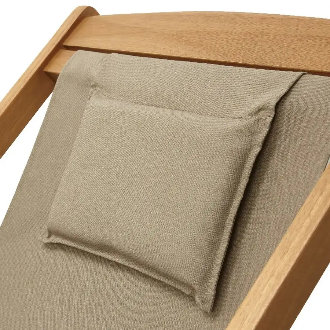 Шезлонг Blooma Chilean (Wood/Grey)