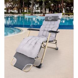 Шезлонг Carruzzo L66H1 (Grey)