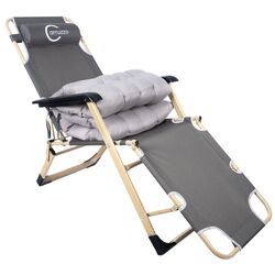 Шезлонг Carruzzo L66H1 (Grey) Thumb