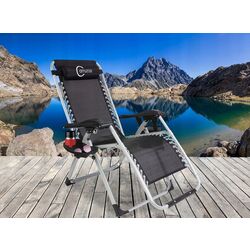 Sezlong Carruzzo Premium L66Z2 (Black)