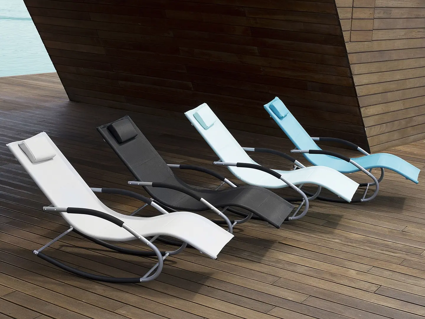 Sezlong Chomik LEZ1618 (Light Grey)